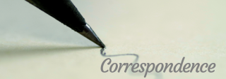 correspondence
